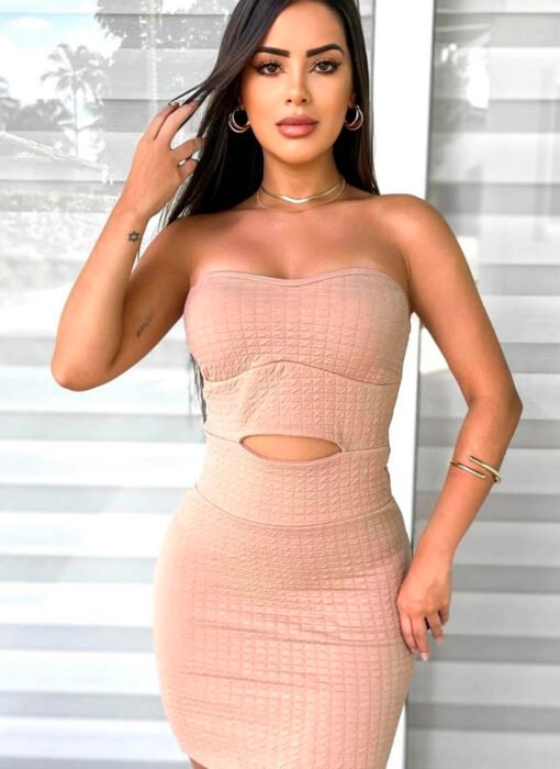 Vestido Lara Tecido Bubble - Image 5