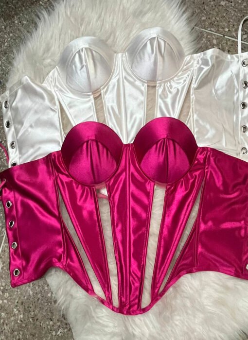 Cropped Retro Tule, Tecido Prada Com Regulador - Image 2