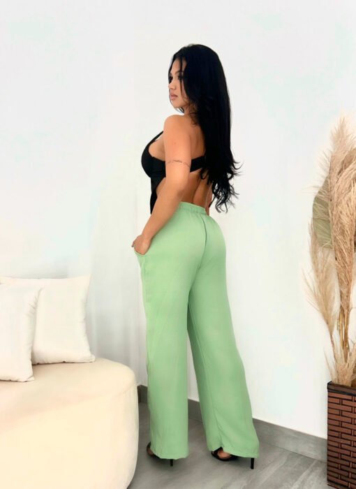 Calça Pantalona Tecido Duna - Image 2